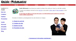 Desktop Screenshot of guide-webmaster.com