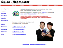 Tablet Screenshot of guide-webmaster.com
